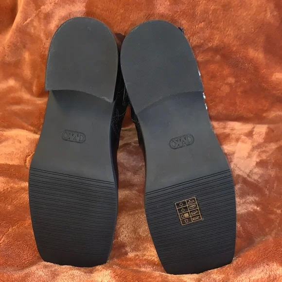 Michael Kors Black Moto Boots with Buckles NEW IN BOX !! - Picture 13 of 14